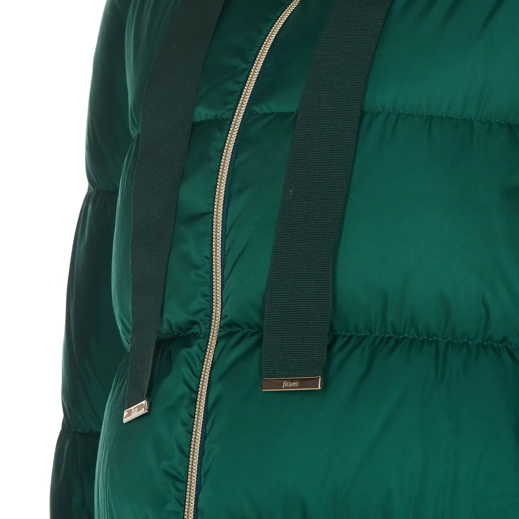 Zip Padded Down Coat