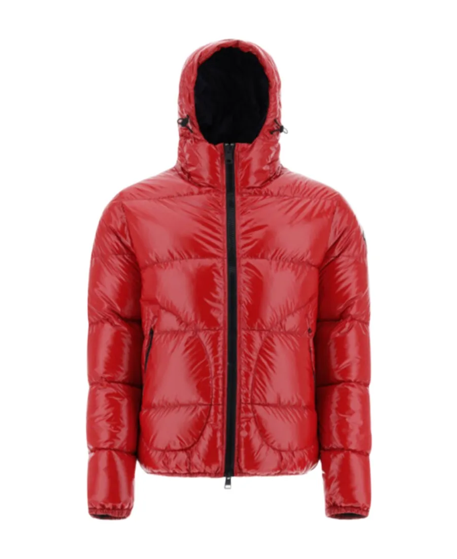 Logo Patch Zip-Up Padded Jacket