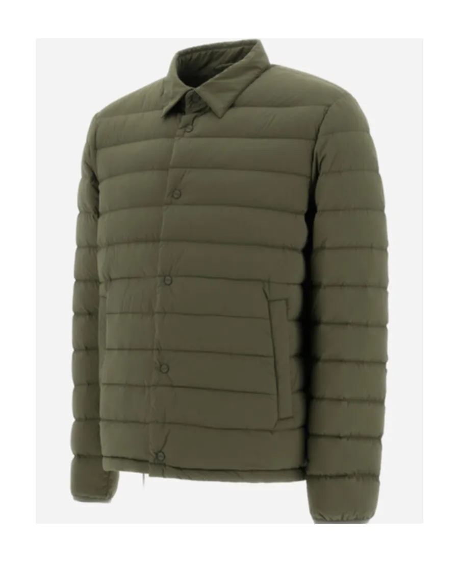 Buttoned Long-Sleeved Jacket