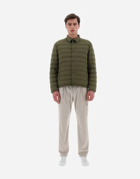 Buttoned Long-Sleeved Jacket