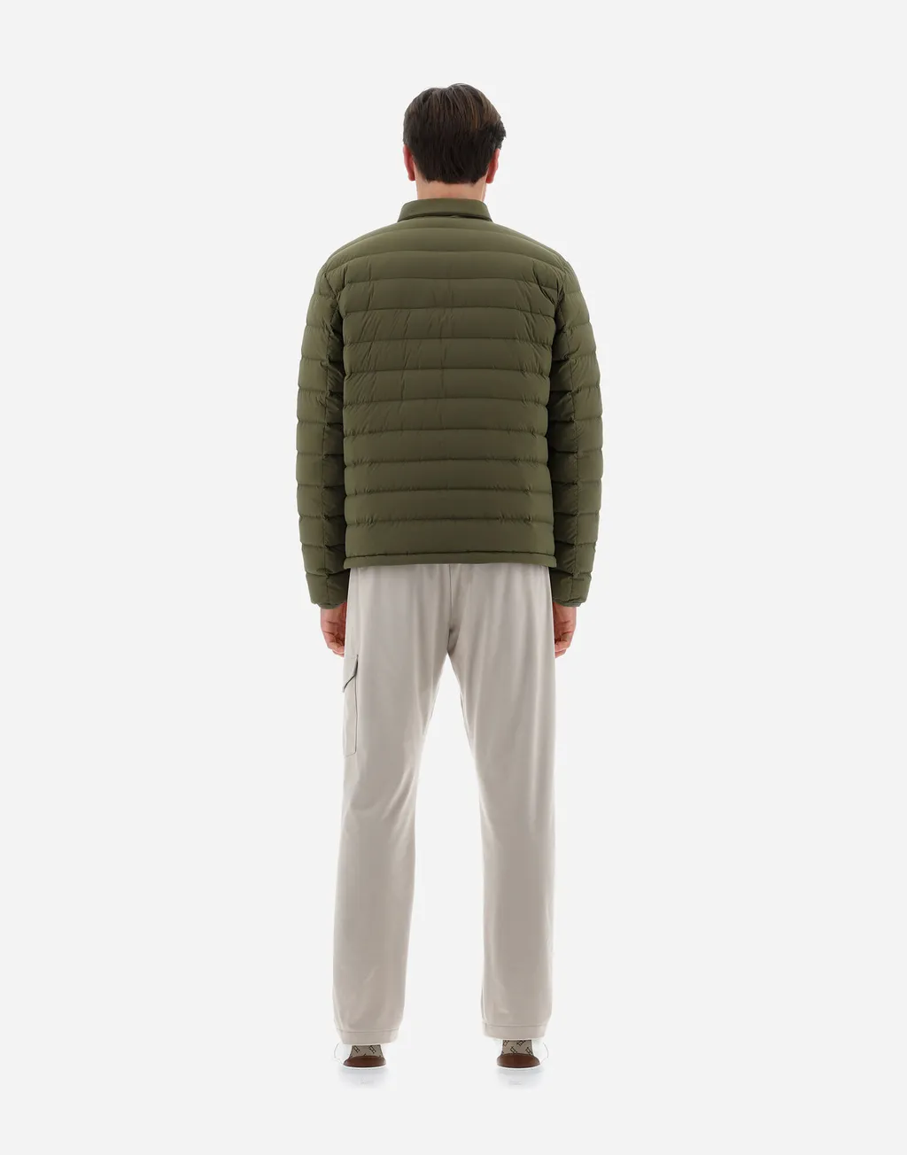 Buttoned Long-Sleeved Jacket
