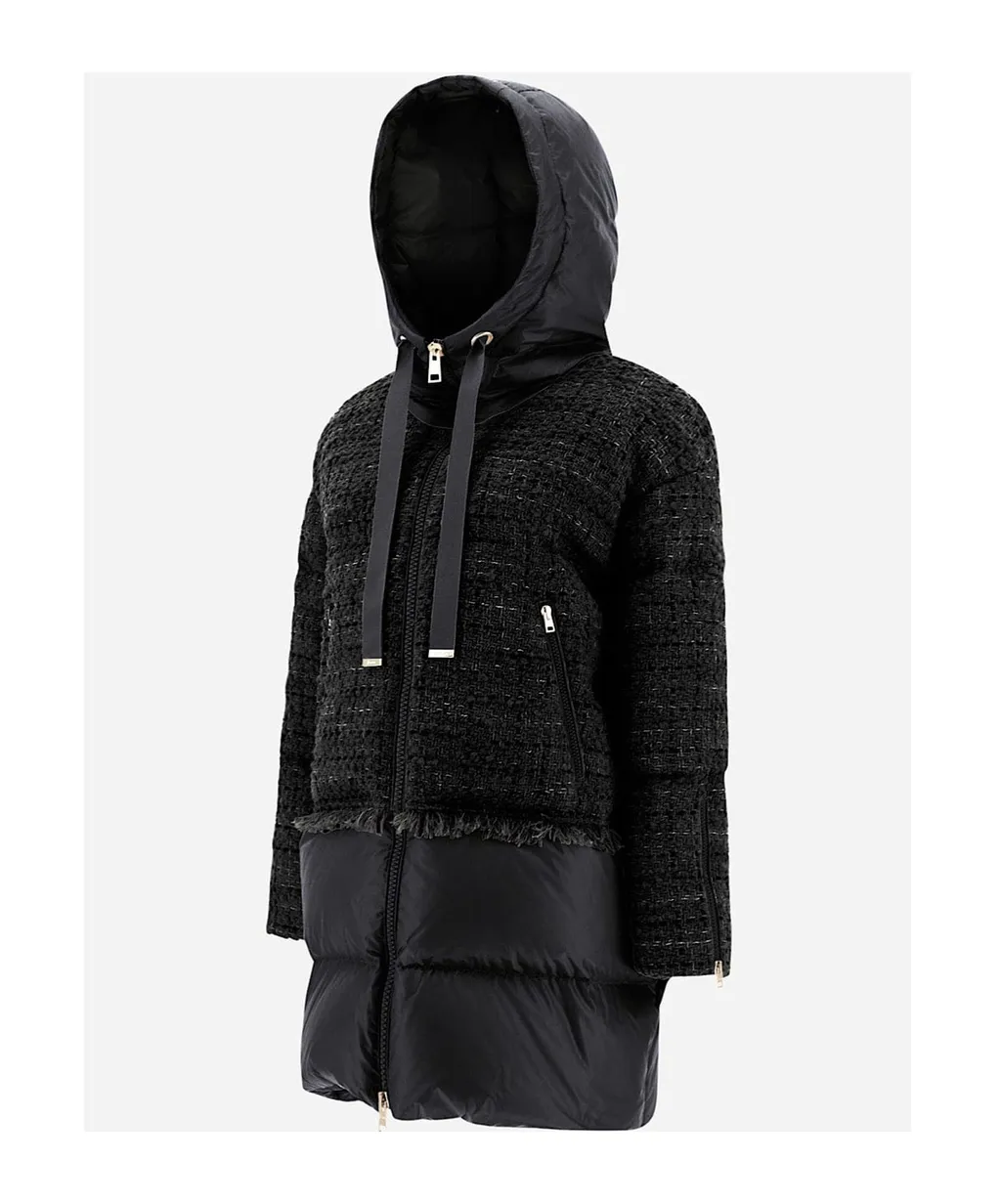 Long-Sleeved Down Jacket