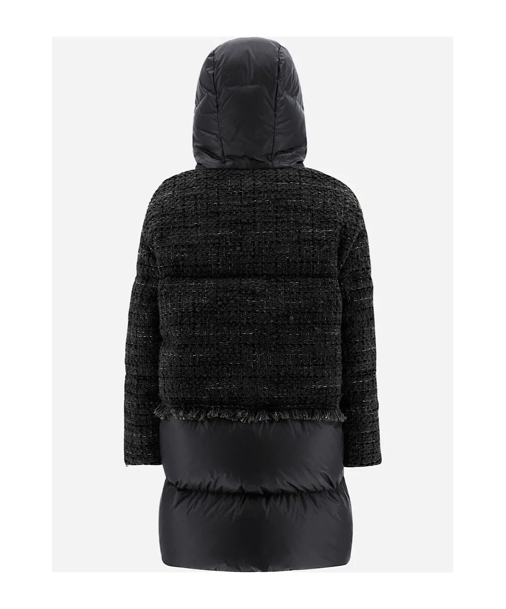 Long-Sleeved Down Jacket