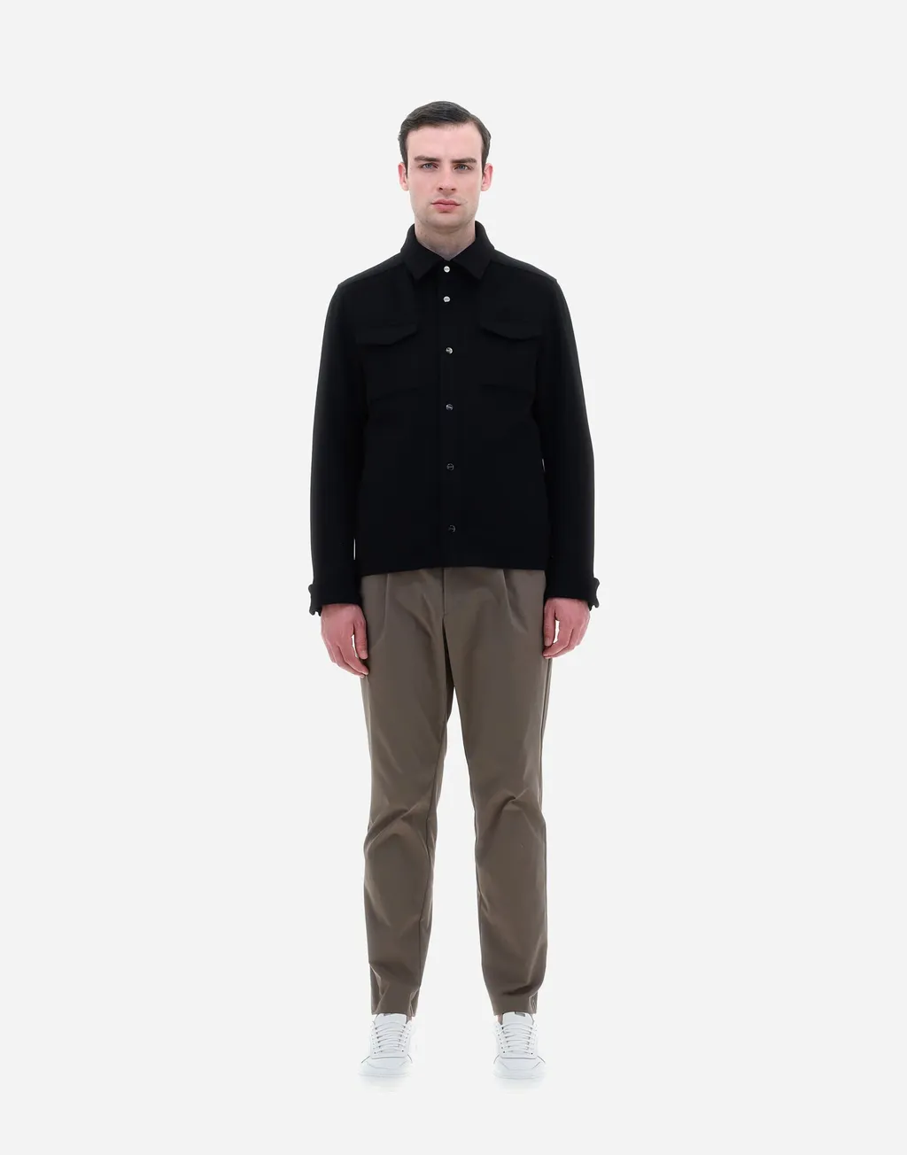 Buttoned Shirt Jacket