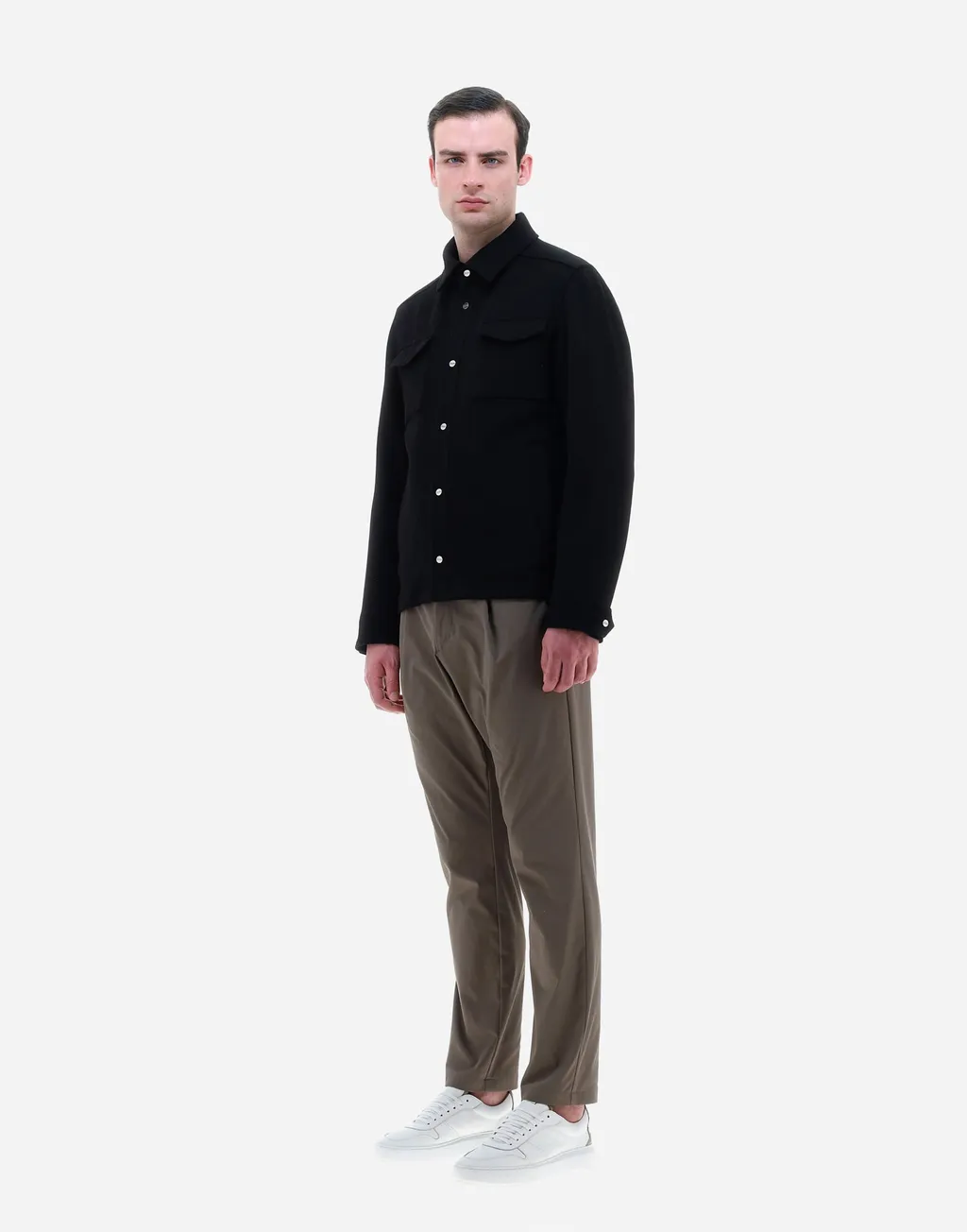 Buttoned Shirt Jacket