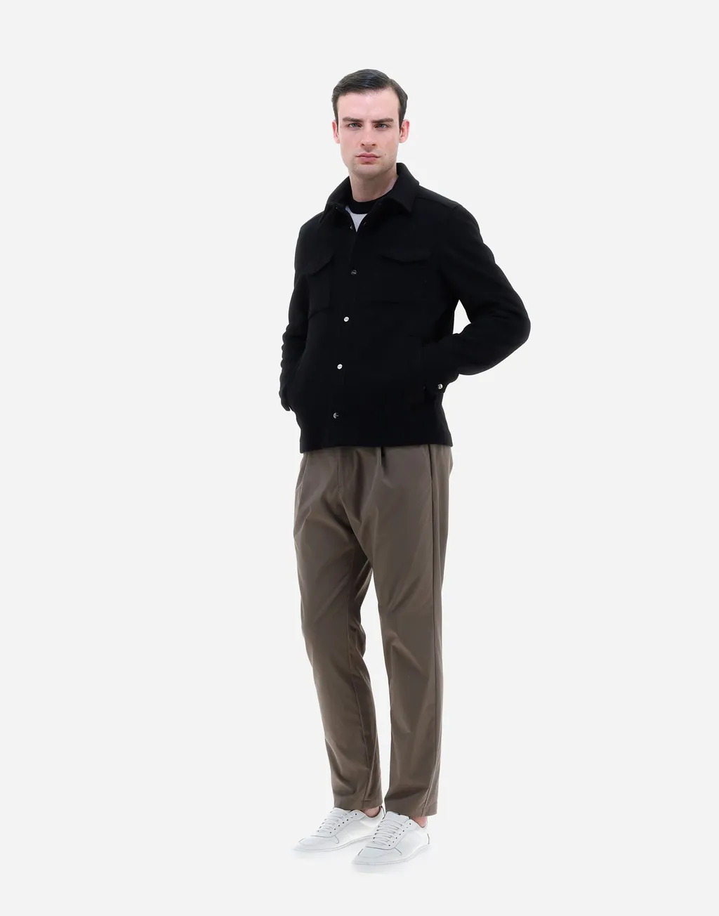 Buttoned Shirt Jacket