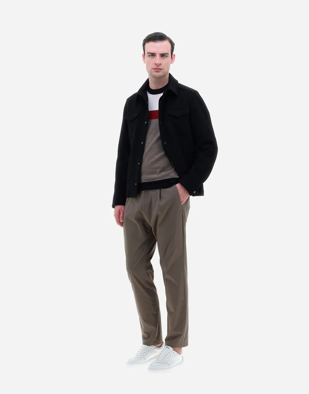 Buttoned Shirt Jacket