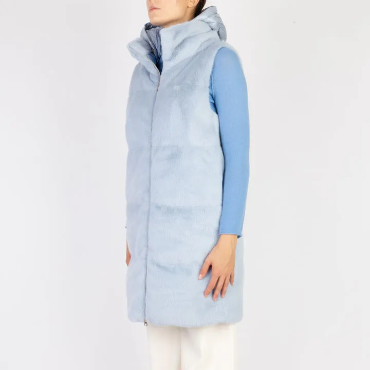 Zip-Up Hooded Gilet