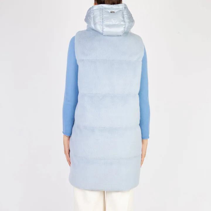 Zip-Up Hooded Gilet