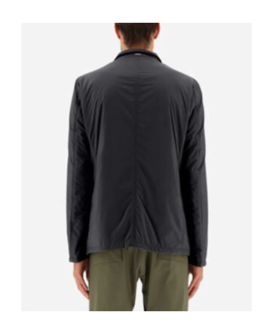 Padded Buttoned Highneck Jacket