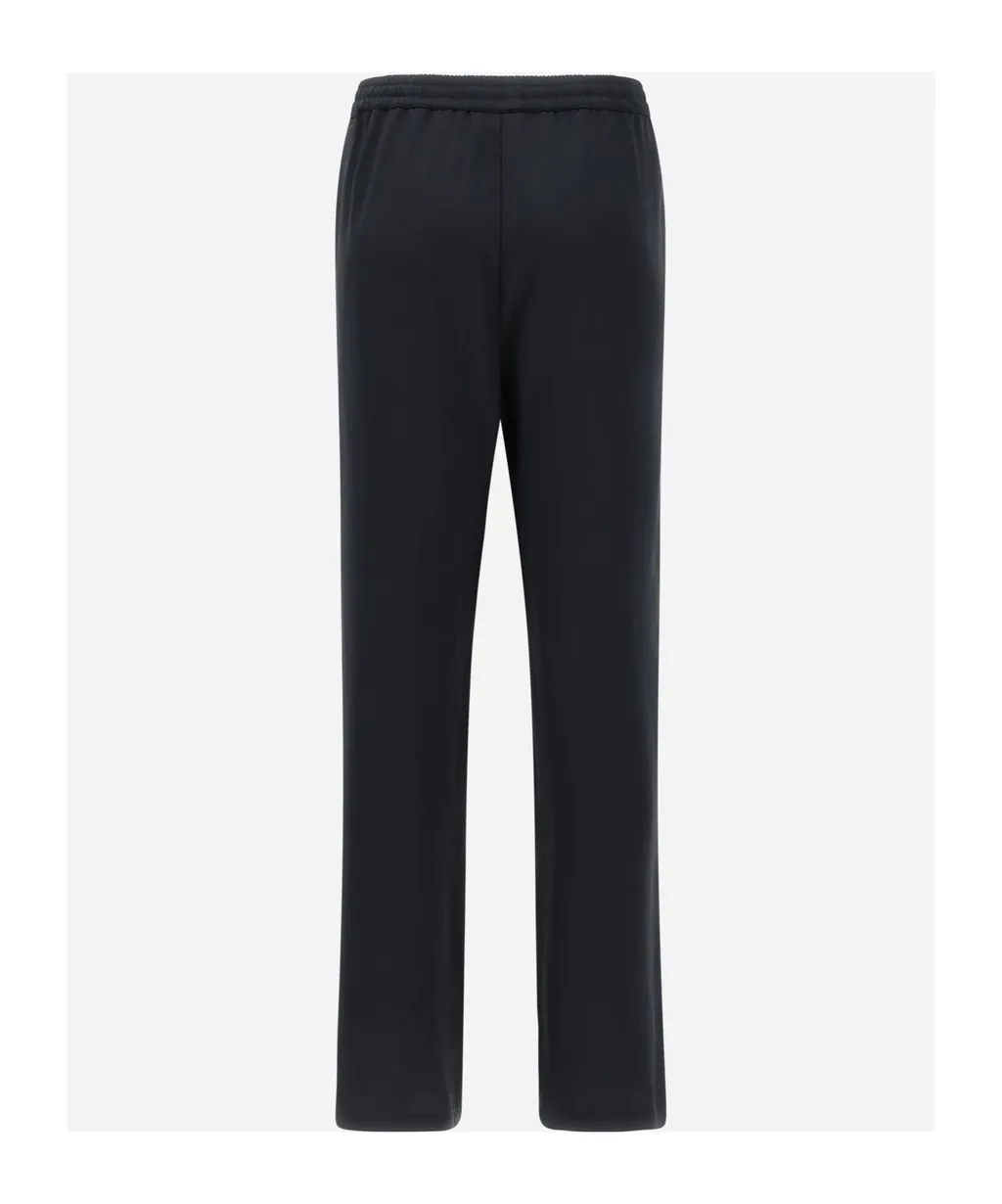 Wide Leg Satin Trousers