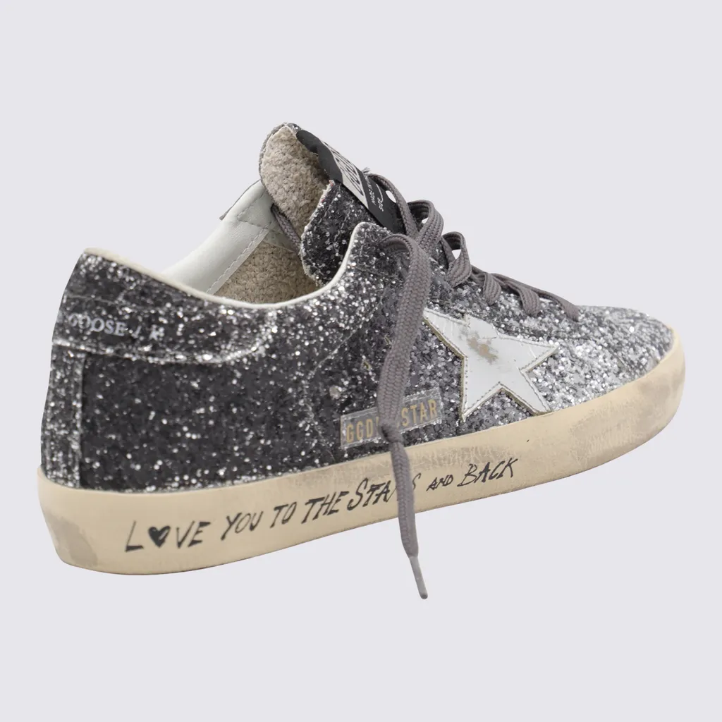 Super Star Glittered Sneakers