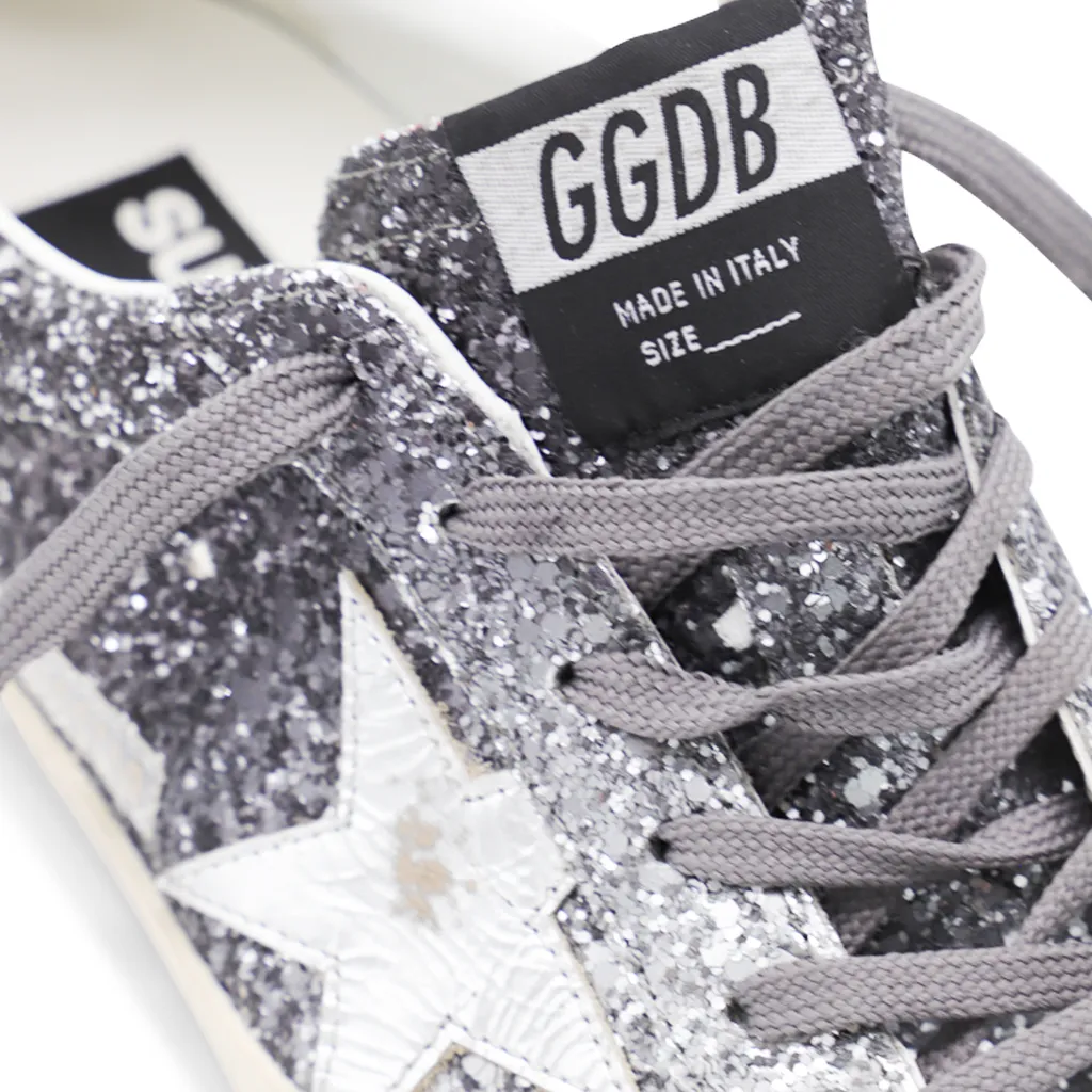 Super Star Glittered Sneakers
