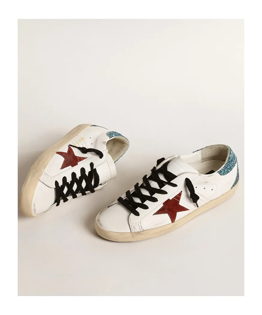 Super Star Glittered Sneakers