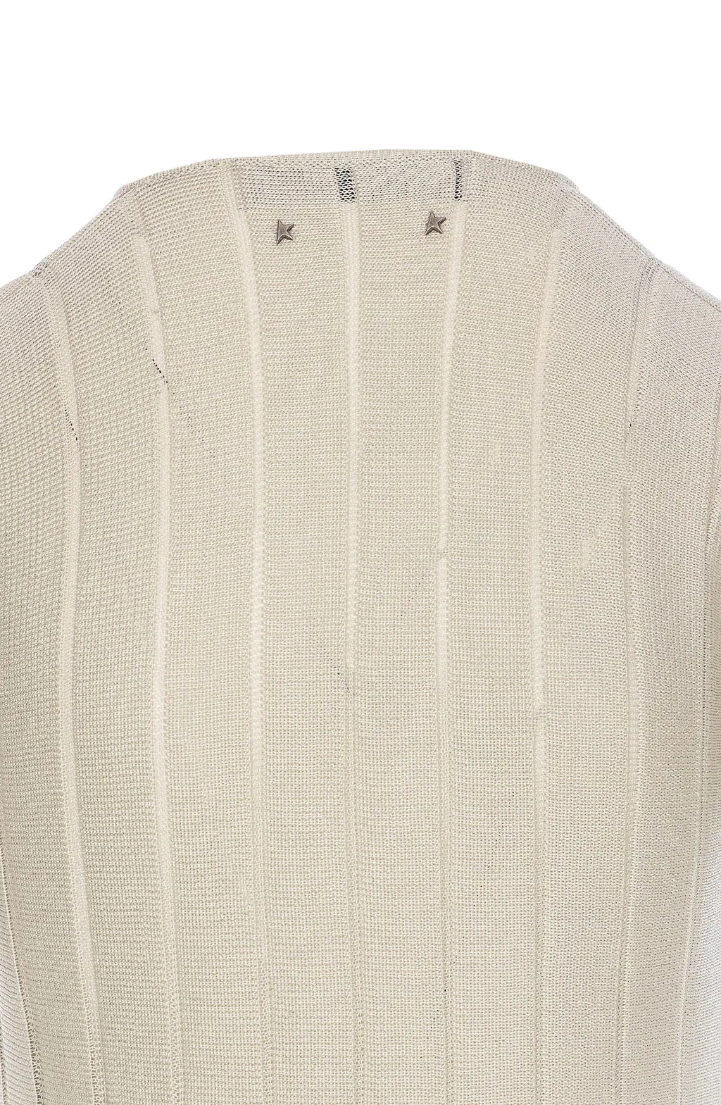 V-Neck Knitted Sleeveless Dress