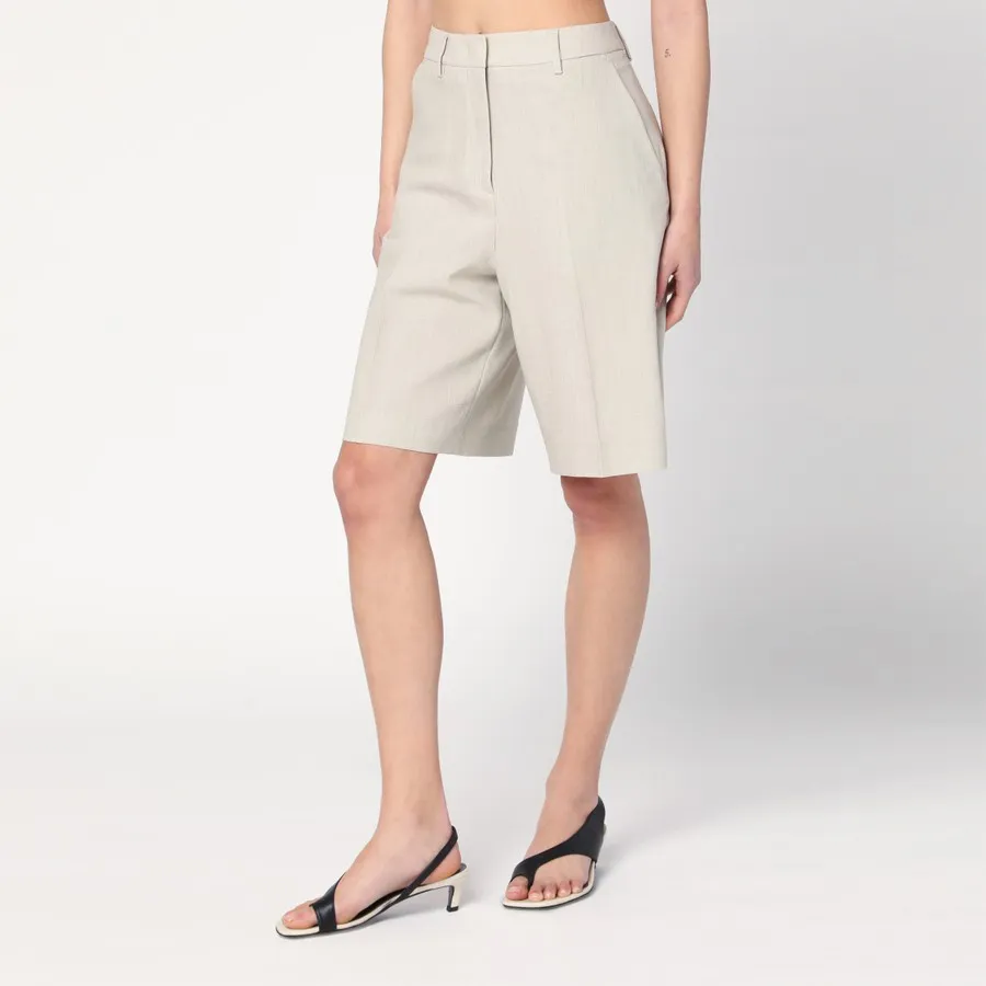 Knee-Length Bermuda Shorts