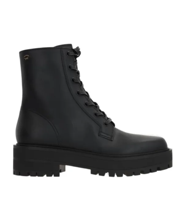 Turner Square Toe Lace-Up Boots