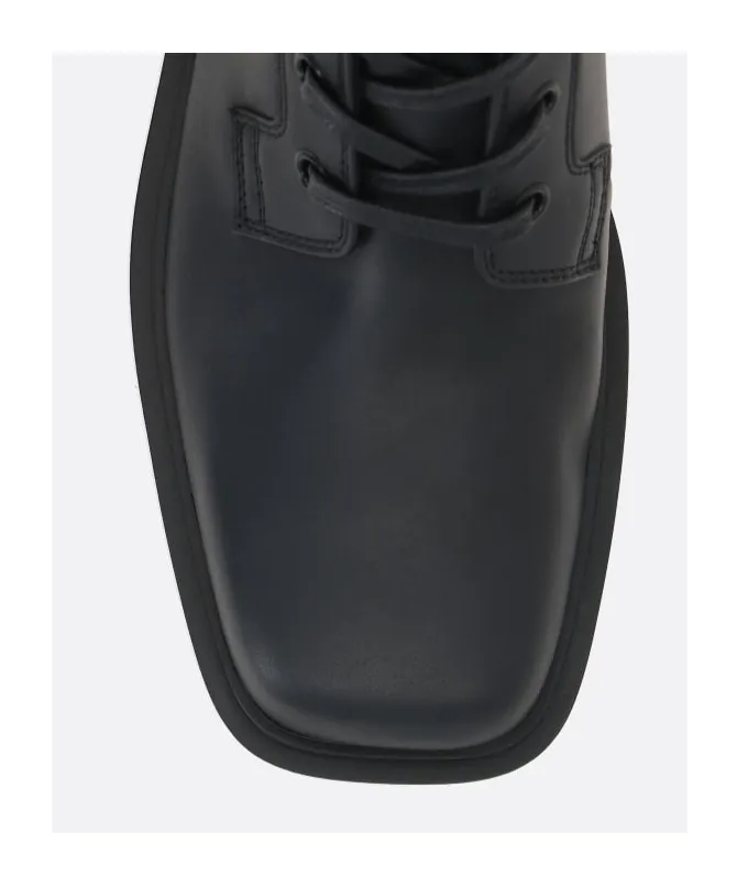 Turner Square Toe Lace-Up Boots