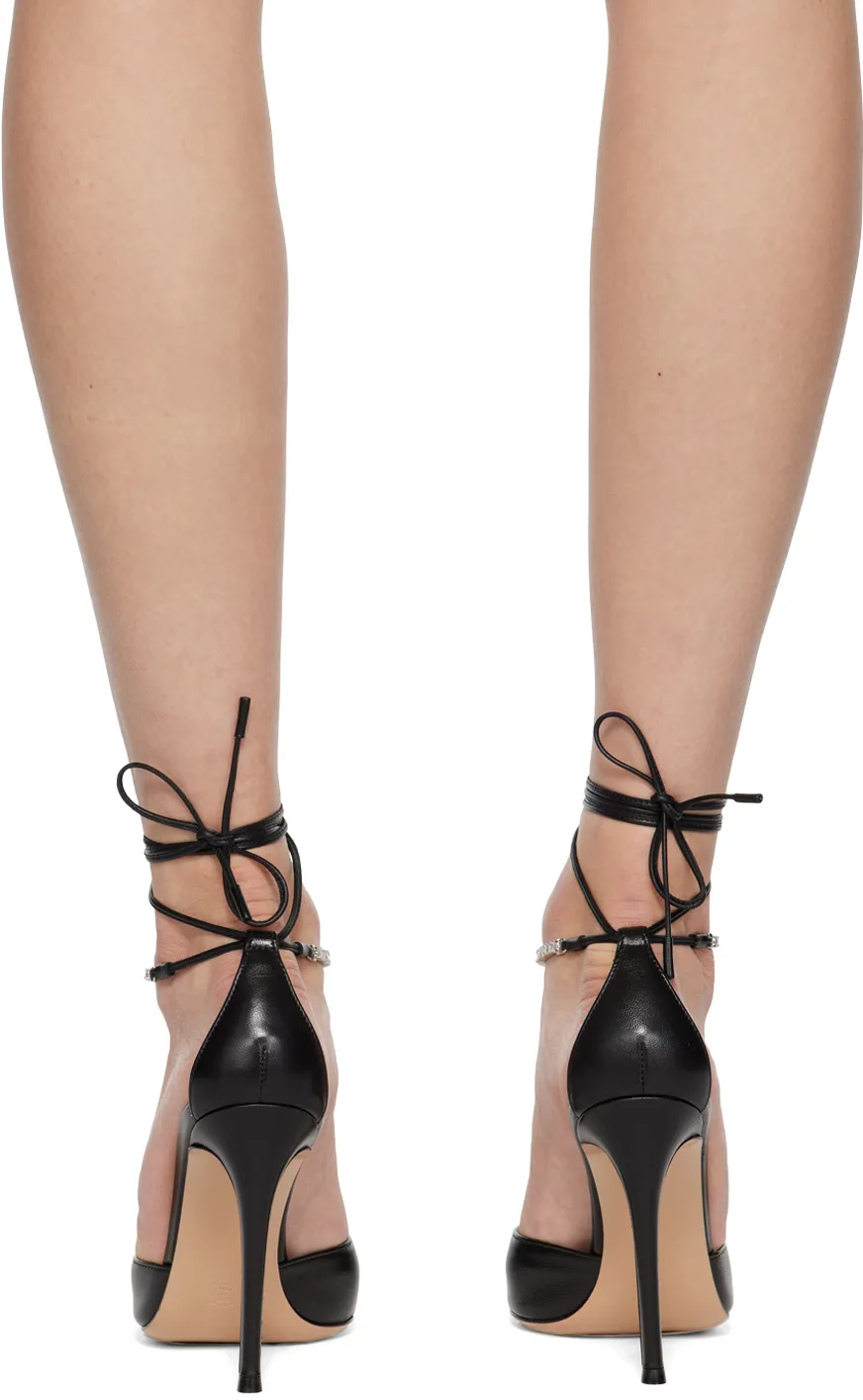 Brilliant 105Mm Crystal-Embellished Pumps