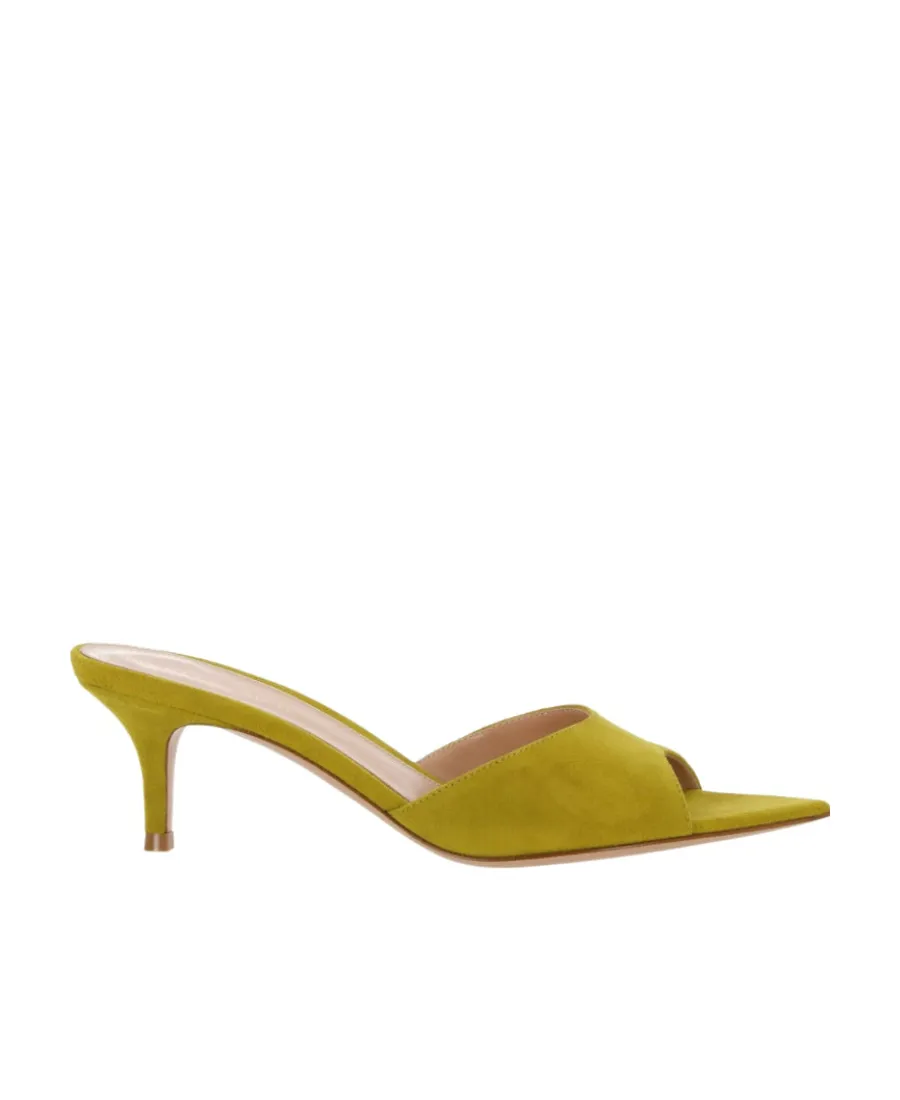 Pointed High-Heeled Sandals