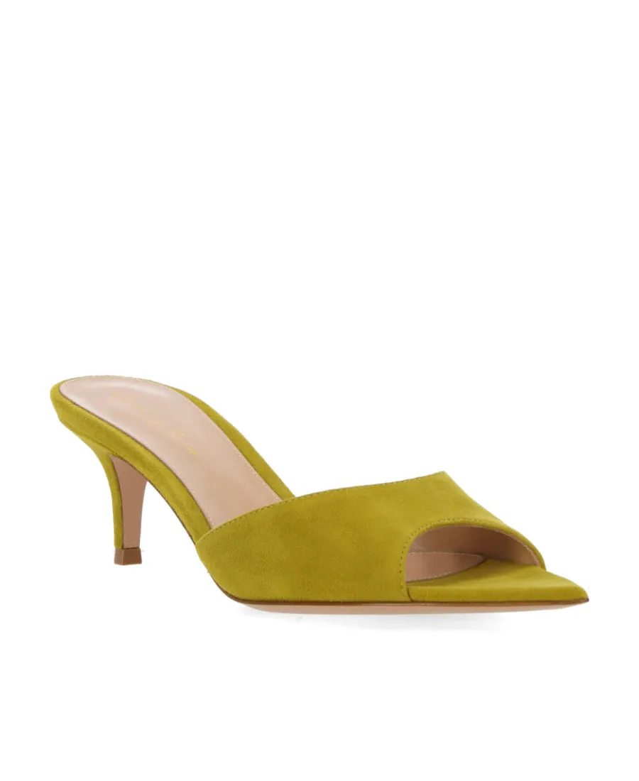 Pointed High-Heeled Sandals