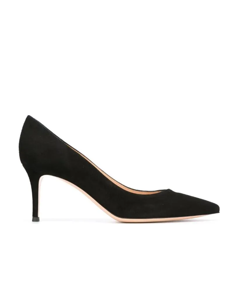 Pointed-Toe Slip-On Pumps