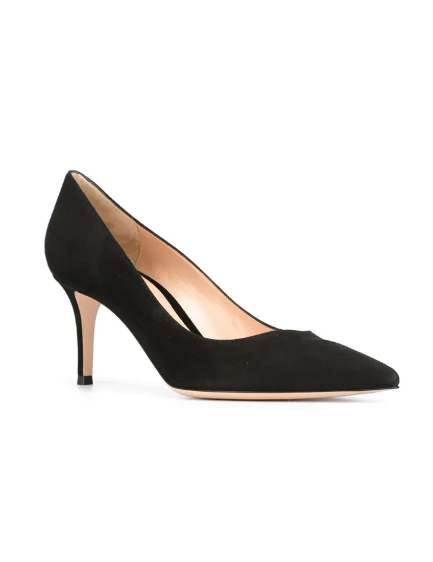Pointed-Toe Slip-On Pumps