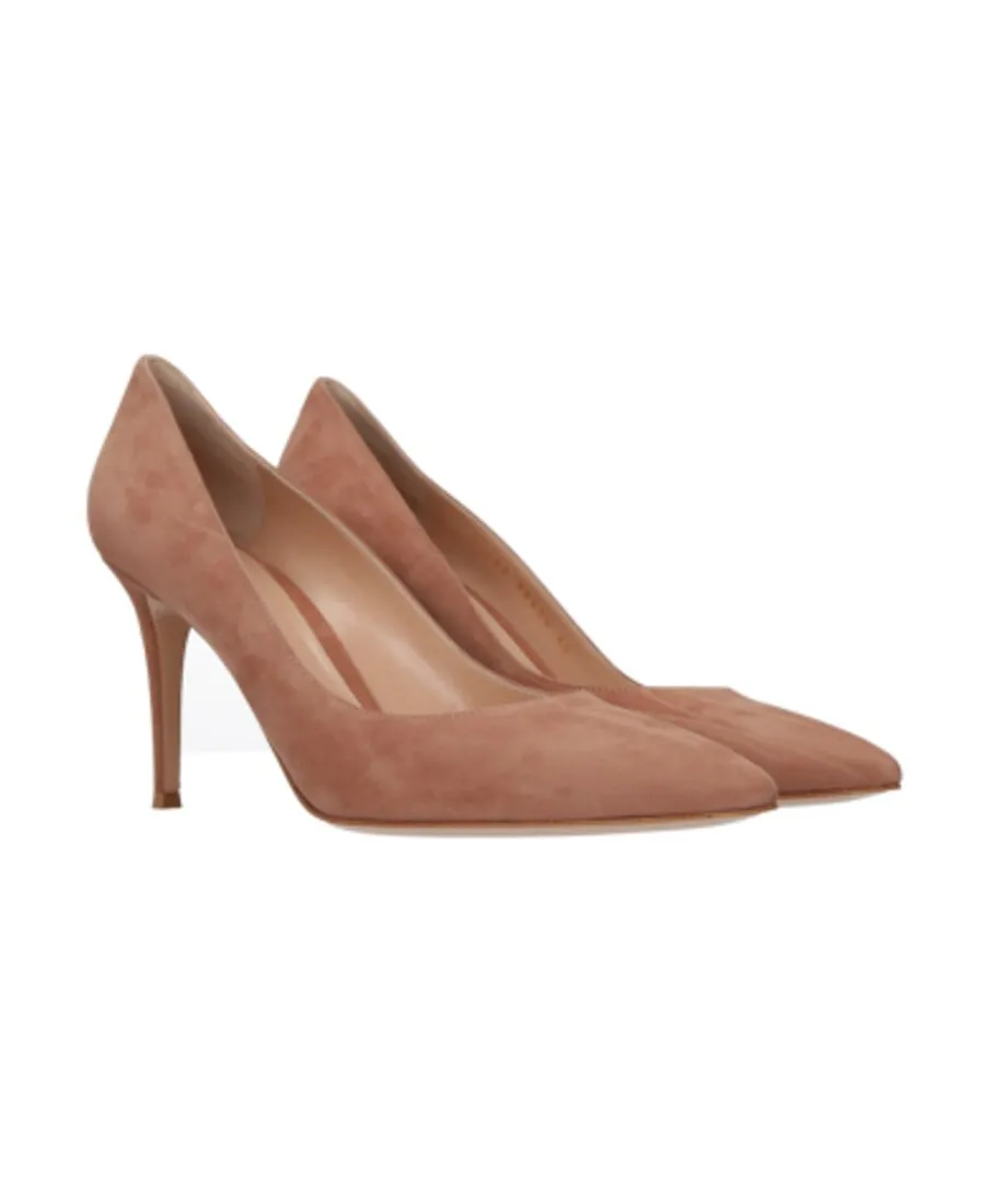 Pointed-Toe Heeled Pumps