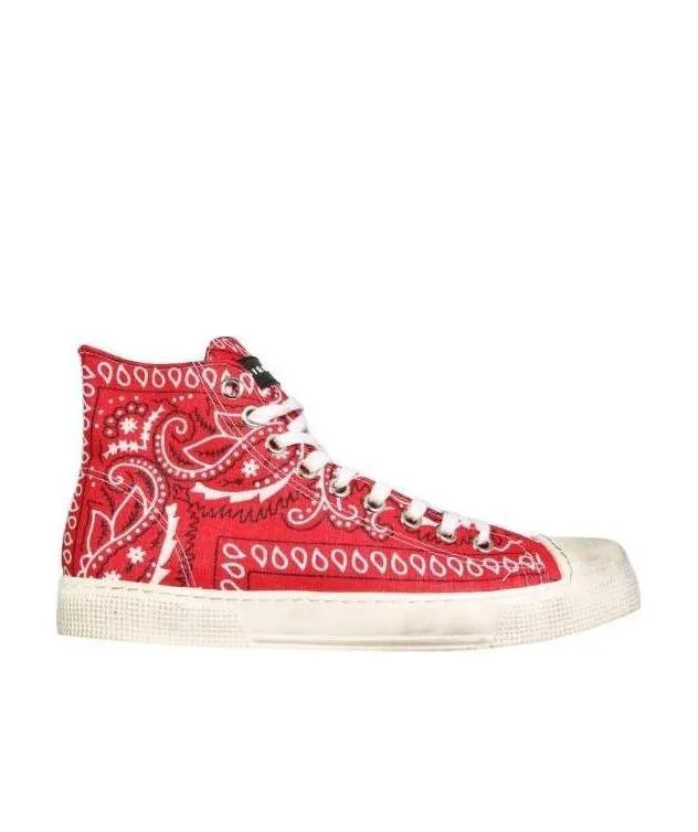 High Jean Michel Lace-Up Sneakers