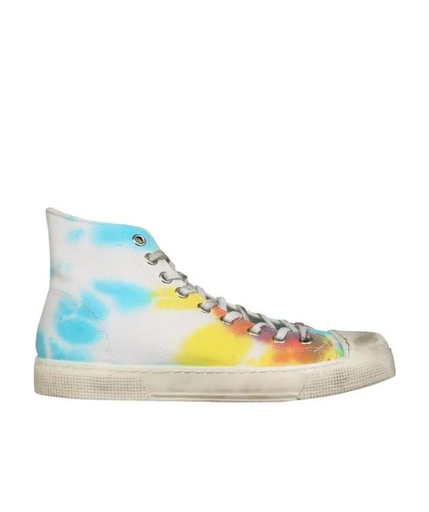 High Jean Michel Lace-Up Sneakers