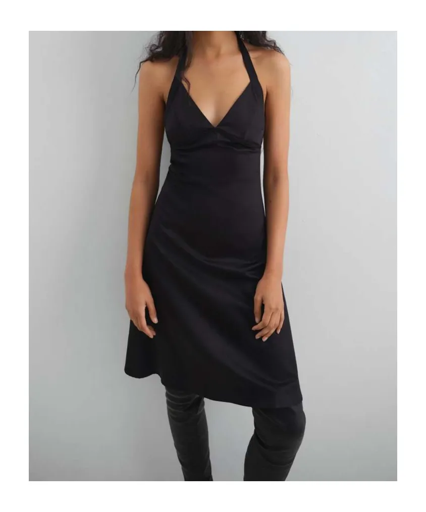 Jardin Halterneck Midi Dress
