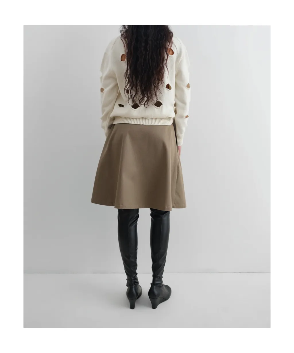 Dots Cut-Out Knitwear
