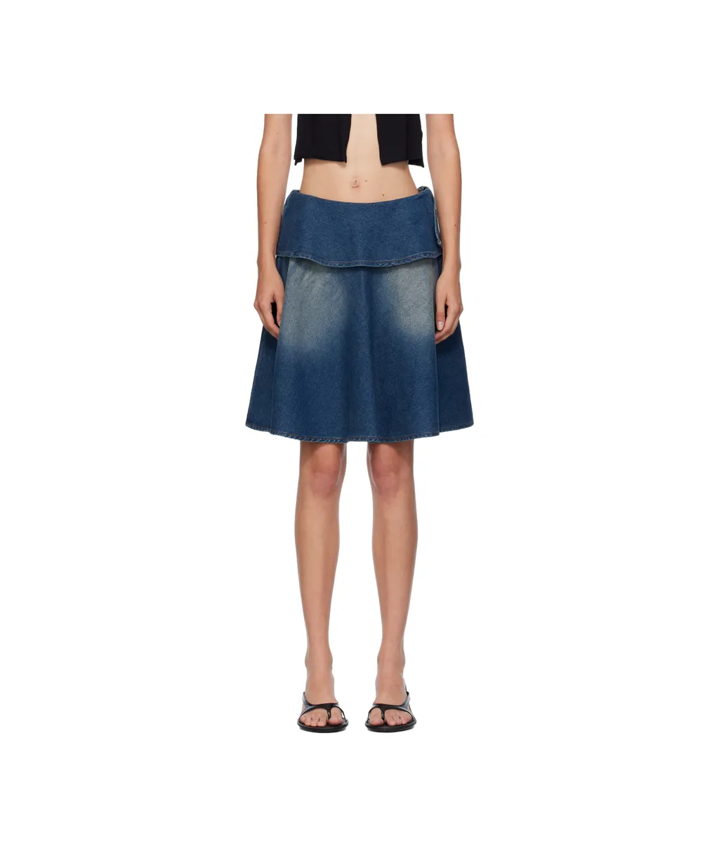 Ruffle Mini Skirt