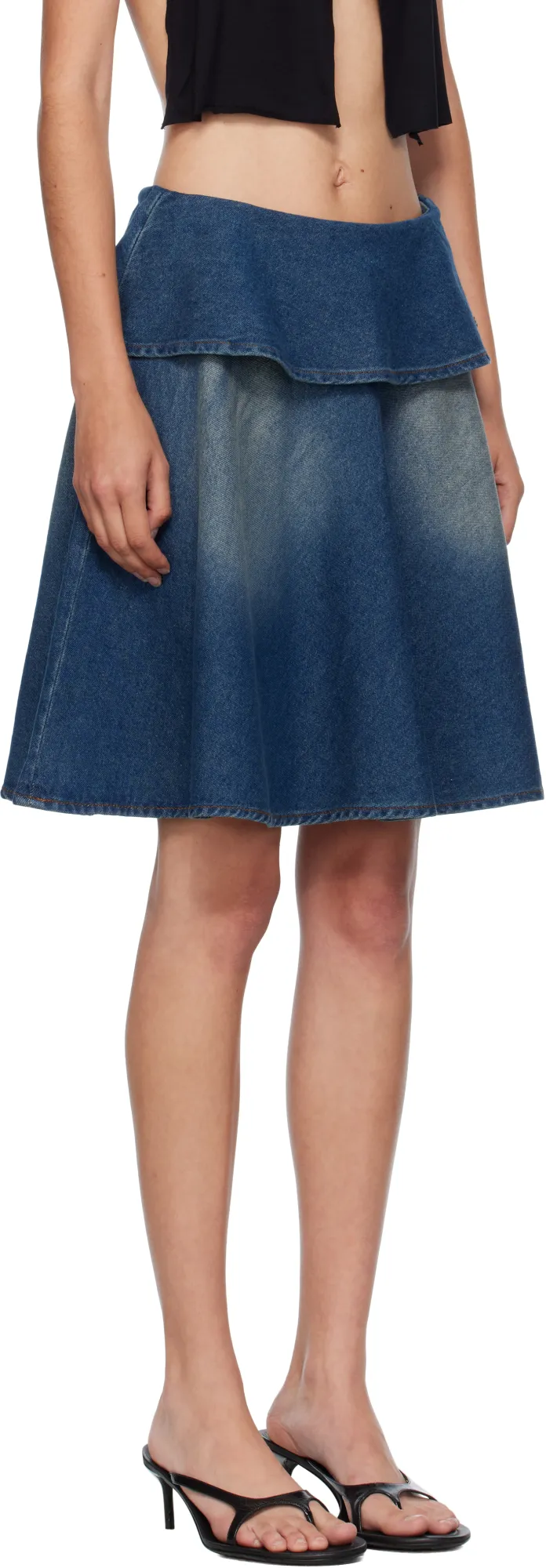 Ruffle Mini Skirt