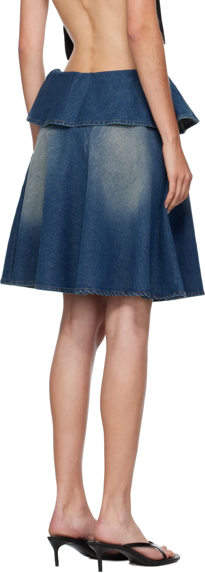 Ruffle Mini Skirt