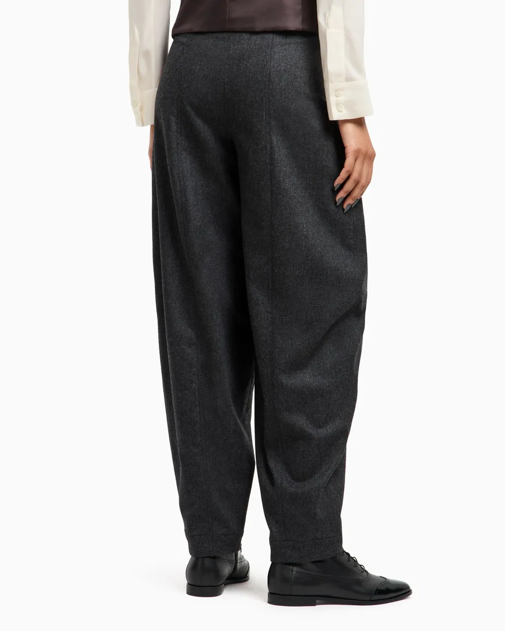 High Waist Tapered Trousers