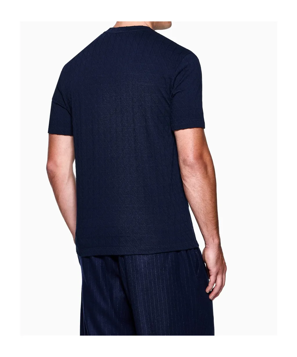 Short-Sleeved Crewneck Jumper