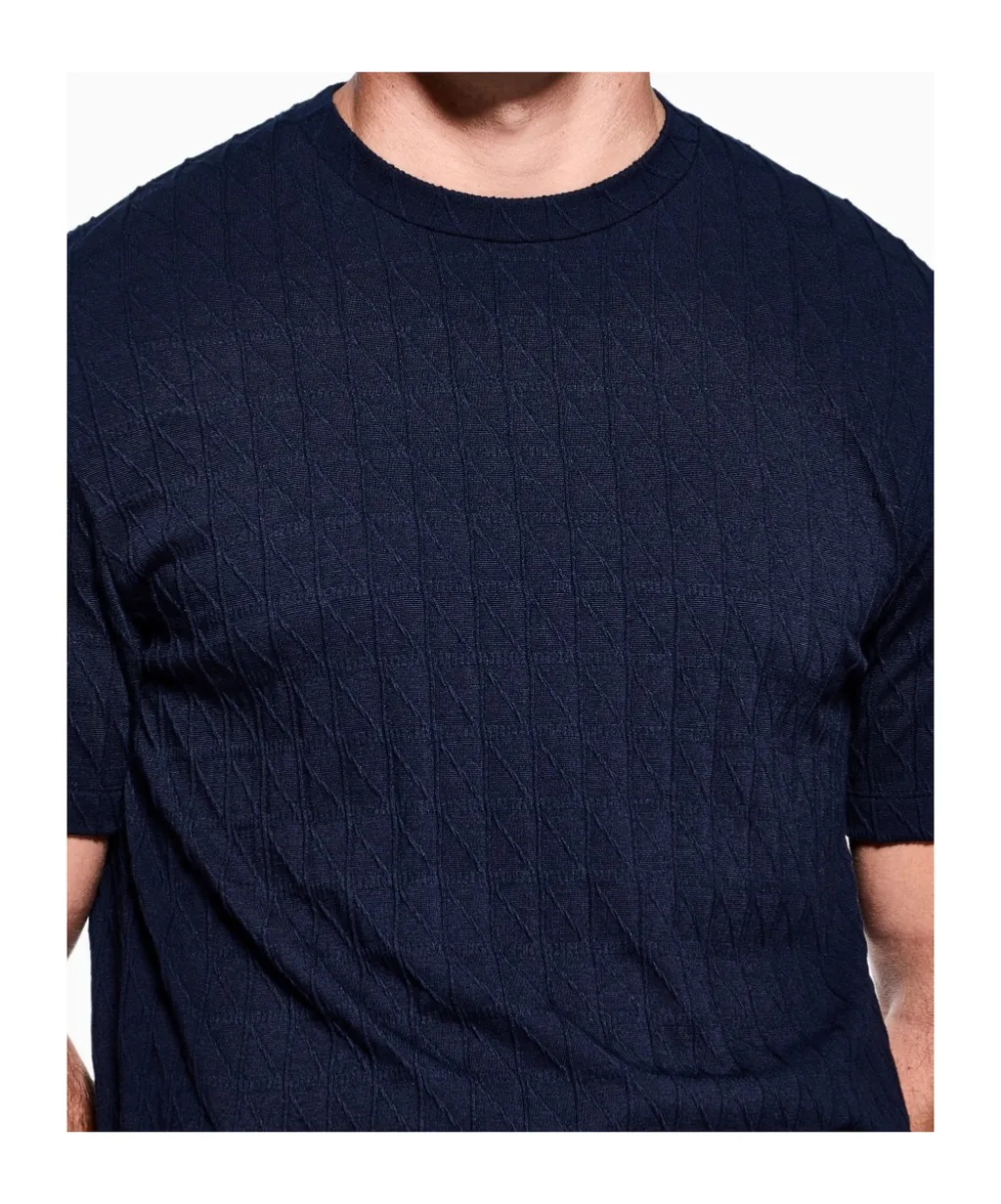 Short-Sleeved Crewneck Jumper
