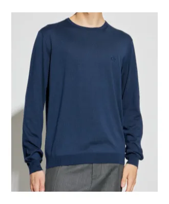 Logo Embroidered Crewneck Jumper