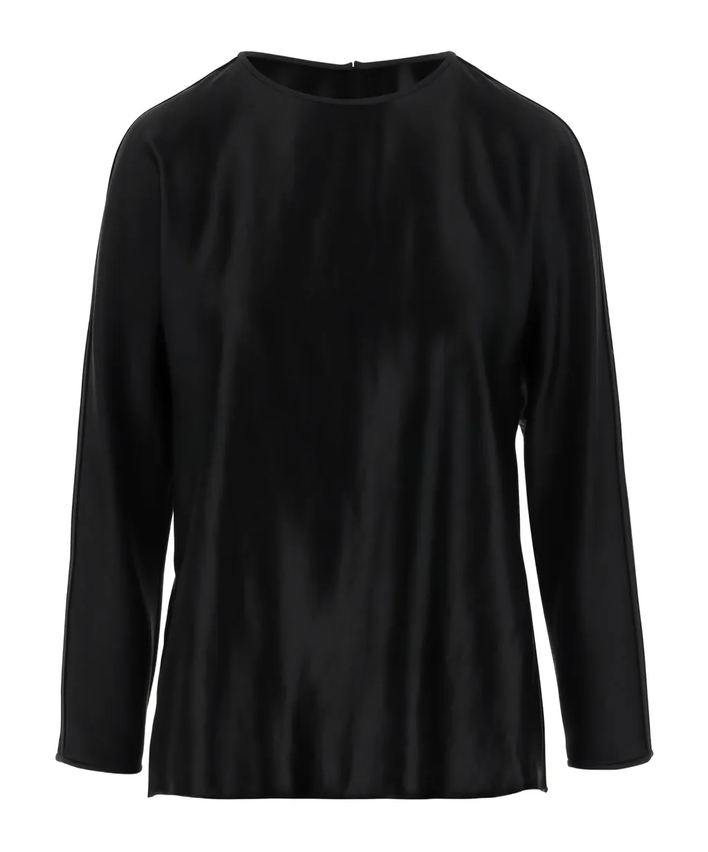 Crewneck Long-Sleeved Top