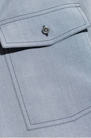 Button-Up Long-Sleeved Shirt