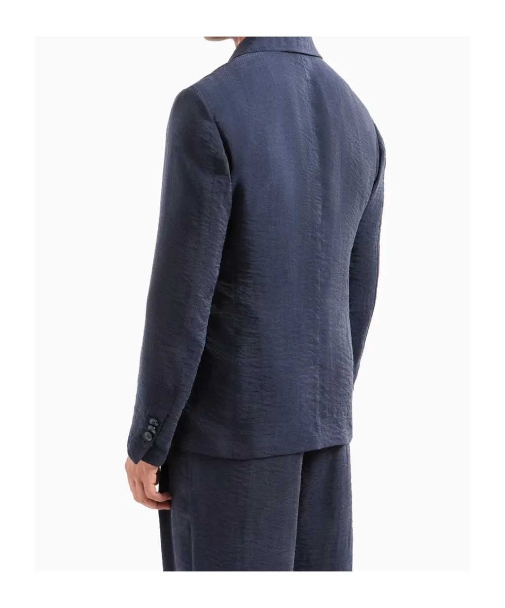 Single-Breasted Long-Sleeved Blazer