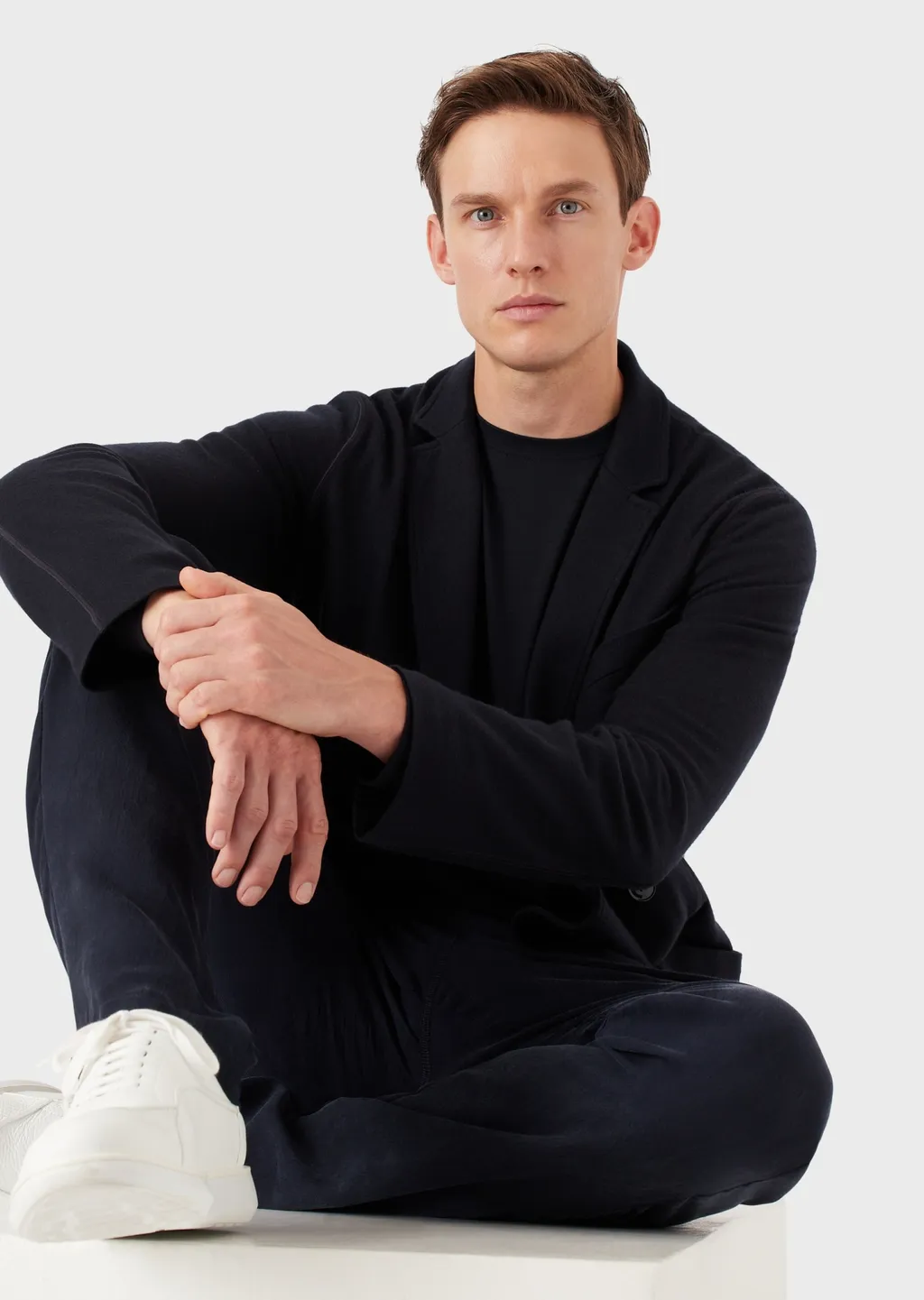 Drawstring Straight-Leg Trousers