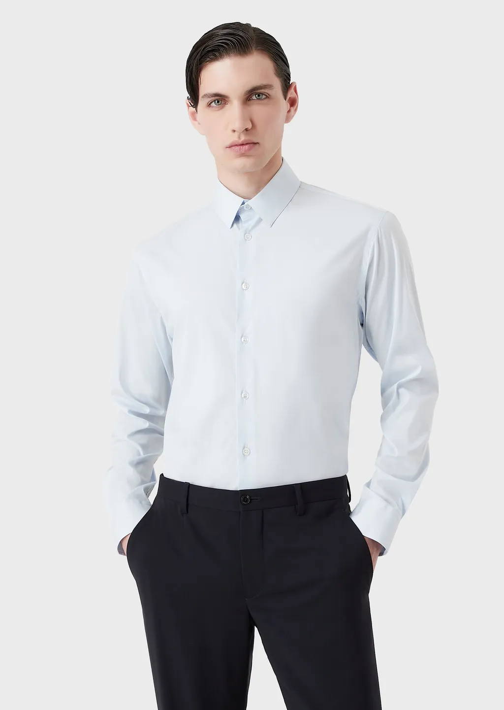 Stretch Long-Sleeved Shirt