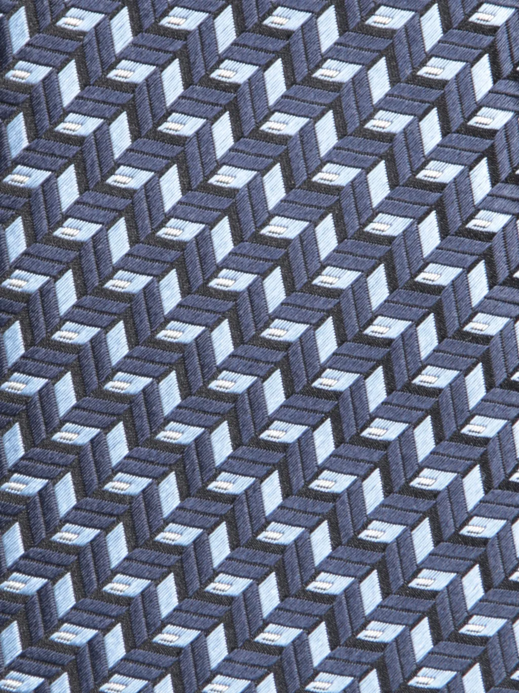 Micro Geometric Printed Tie