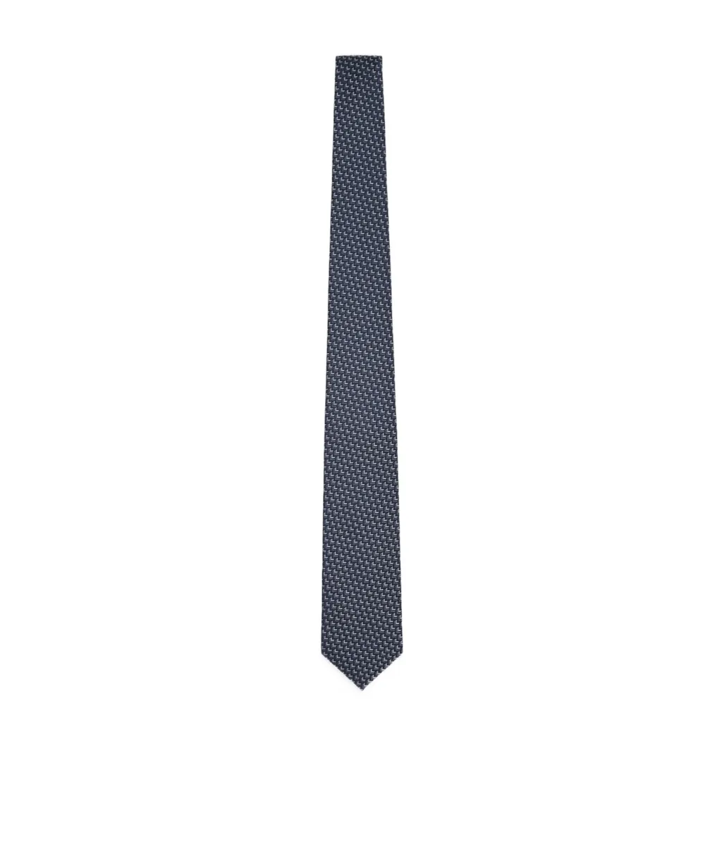 Pattern-Jacquard Tie