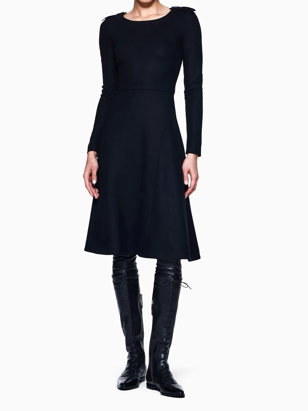Wool Midi Dress