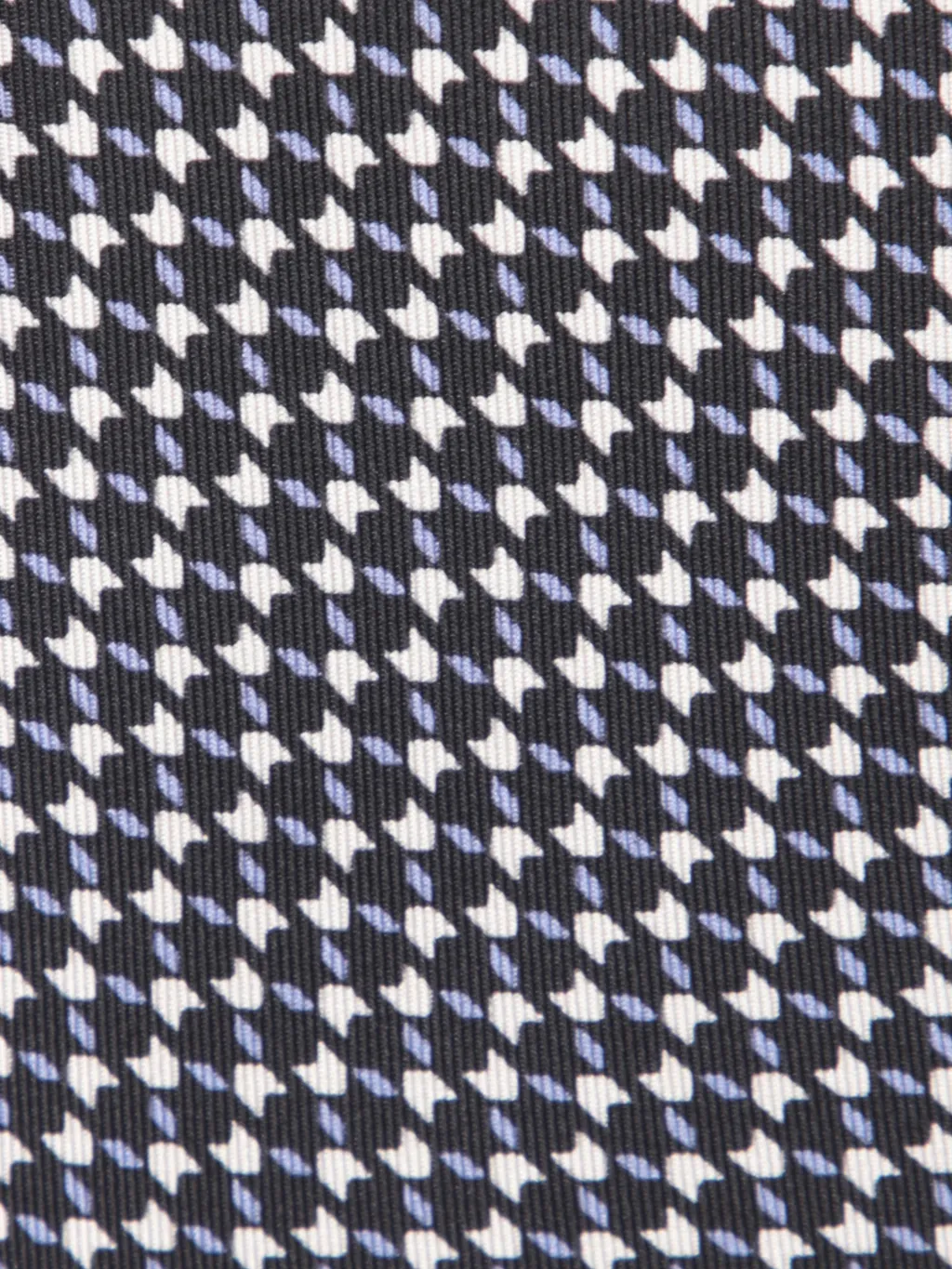 Geometric Patterned Pointed Tip Tie
