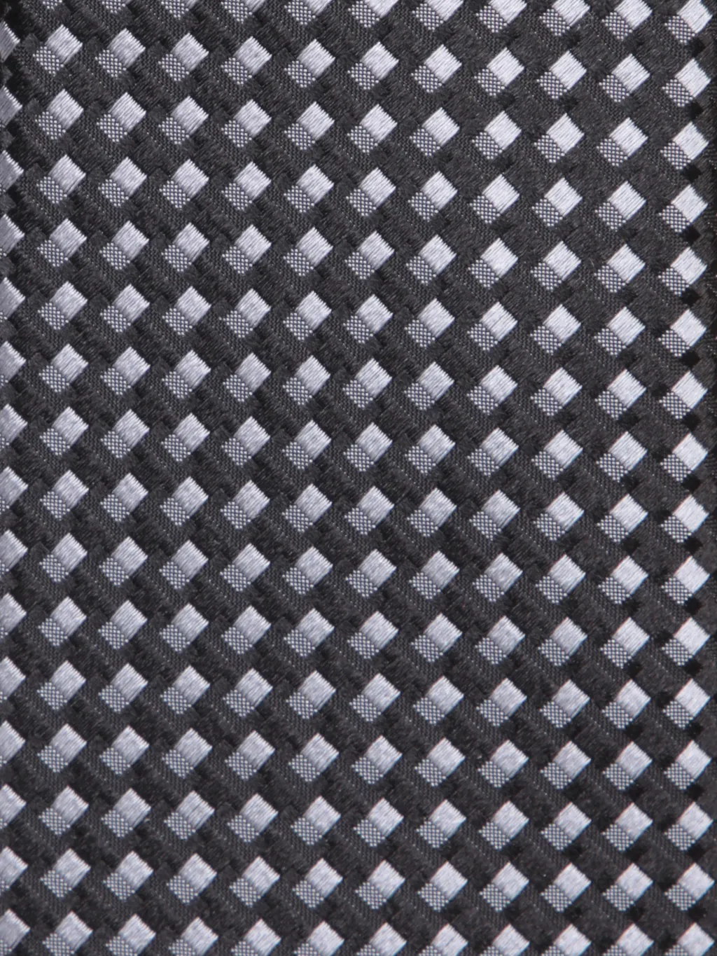 Geometric Patterned Pointed Tip Tie