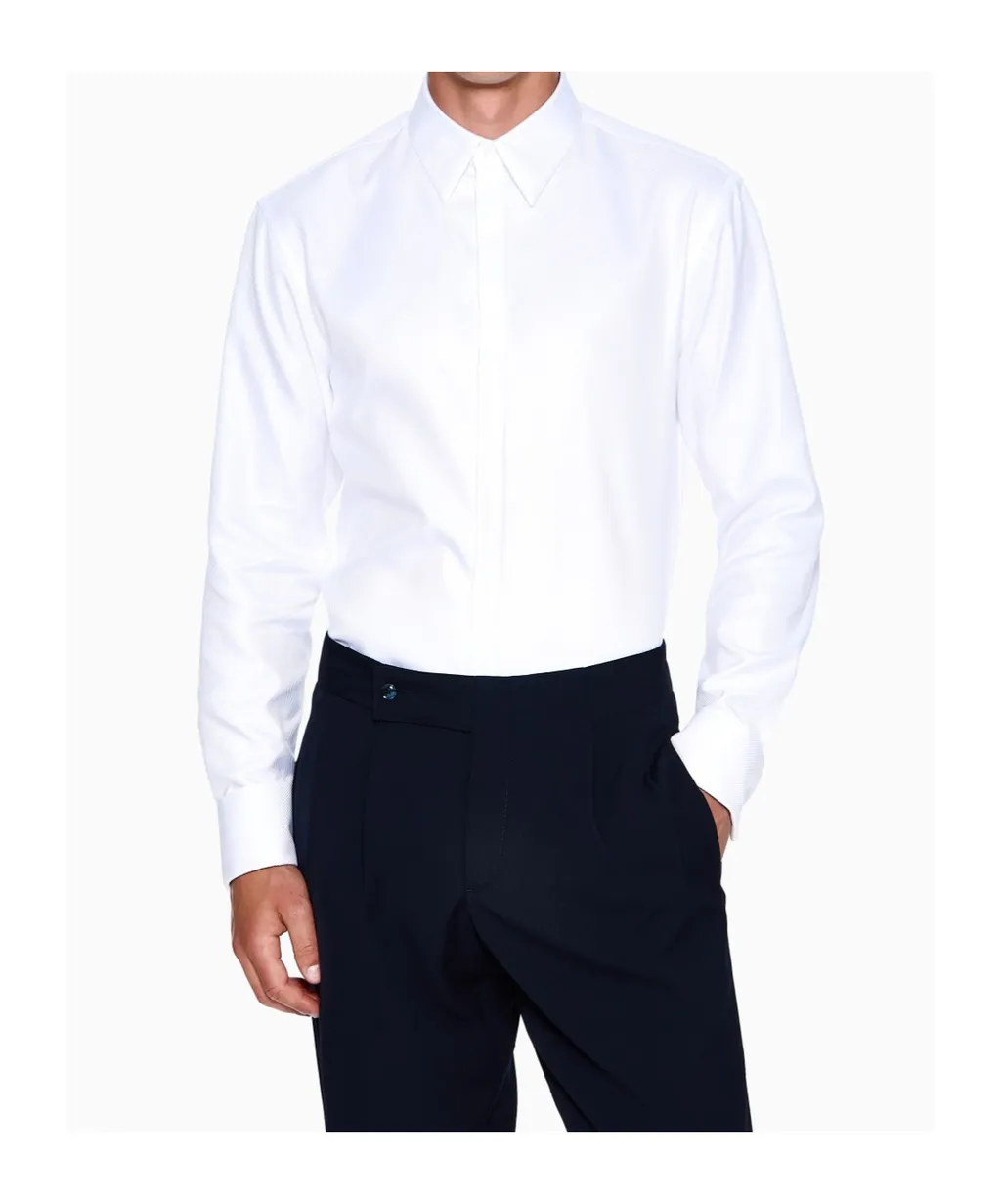 Long-Sleeve Button-Up Shirt